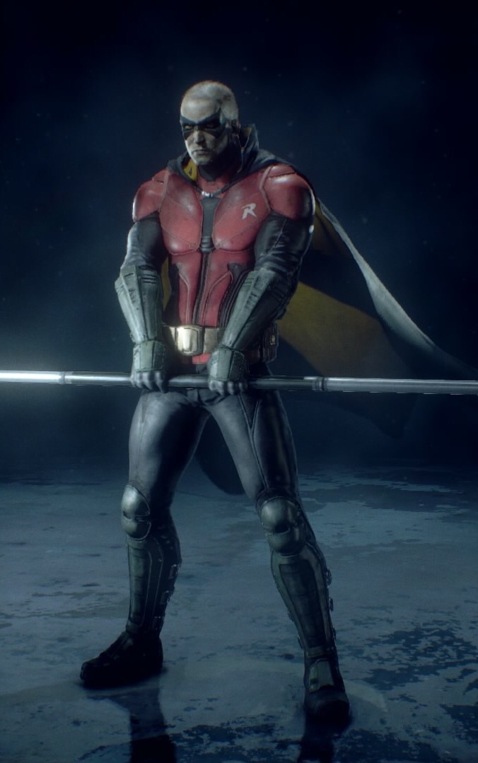 batman arkham knight free roam robin glitch