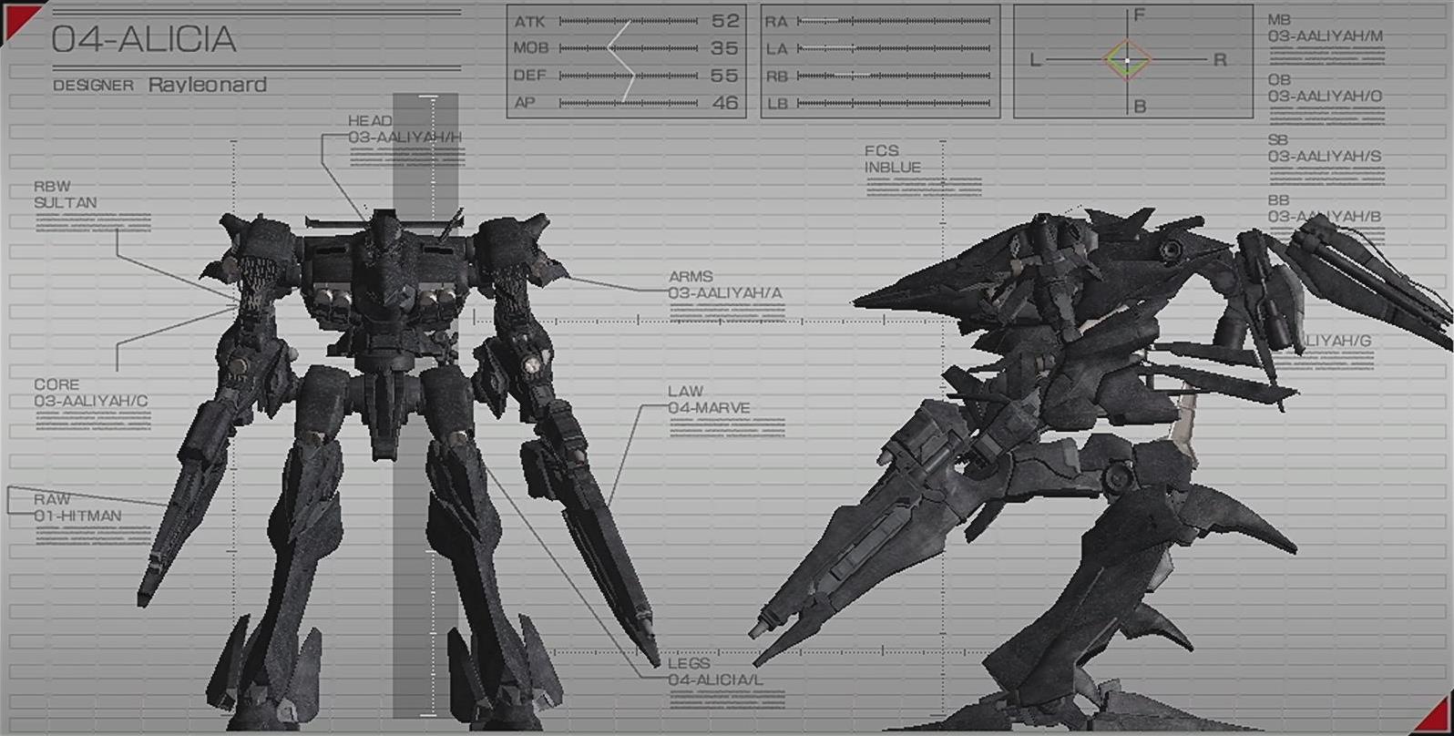 04-ALICIA | Armored Core Wiki | Fandom