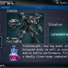 Zinaida Armored Core Wiki Fandom