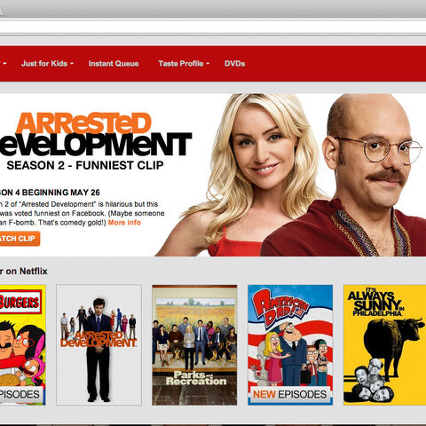 arrested development not on netflix