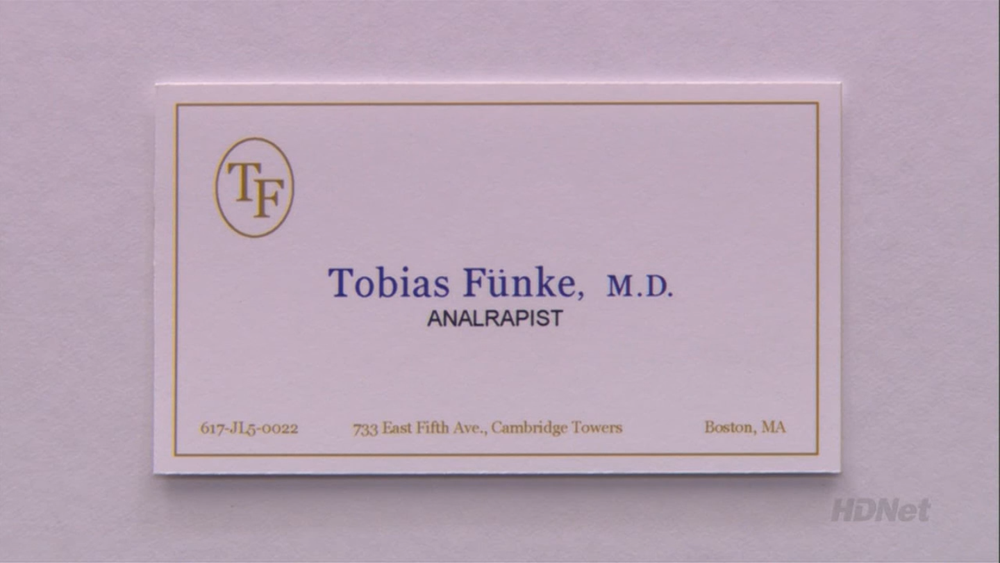 analrapist arrested development wiki fandom powered by wikia business card wiki