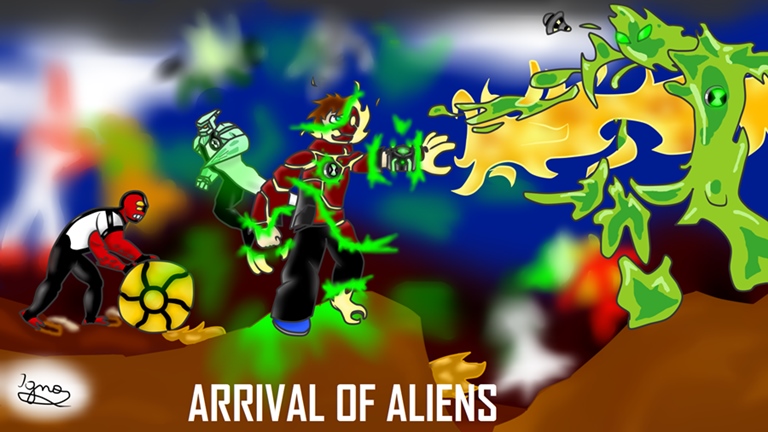 Arrival Of Aliens Wiki Fandom - roblox ben 10 way big