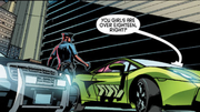 Lucas Hilton stopped Oliver Queen