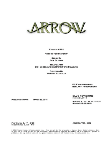 File:Arrow script title page - This Is Your Sword.png