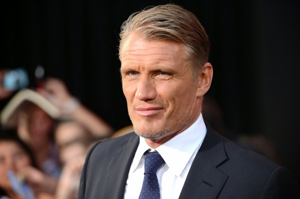 Den 66-år gammal 196 cm lång Dolph Lundgren i 2024