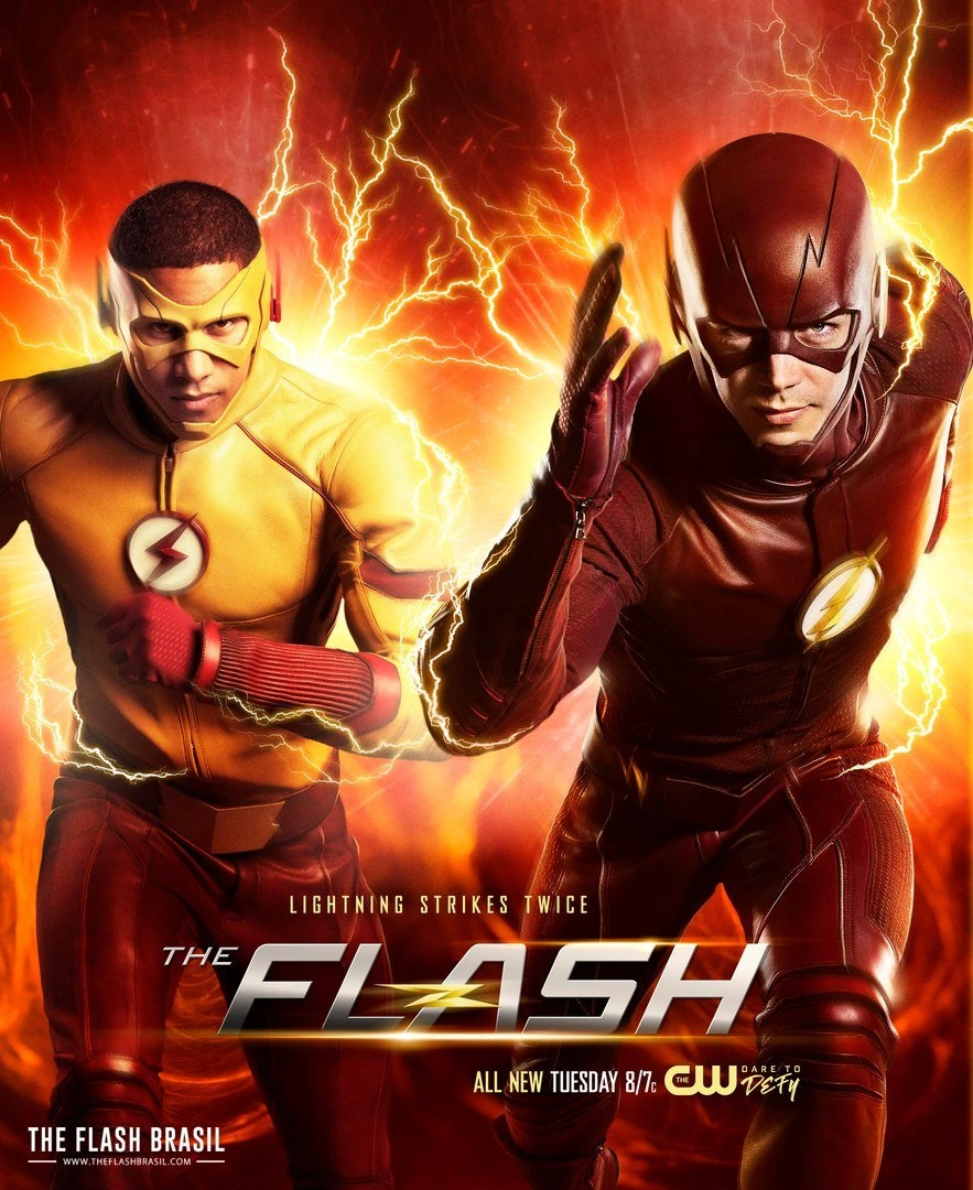 Image - The Flash season 3 poster - Lightning strikes ...