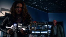 Amaya with a speedster weapon