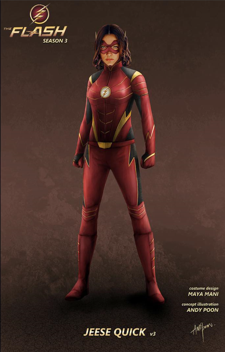 Image Jesse Quick Concept Artworkpng Arrowverse Wiki Fandom Powered By Wikia 7246