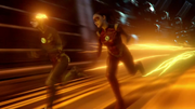 Flash and Jesse Quick first traning