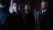 Oliver and Tommy fight with guards Max Fuller