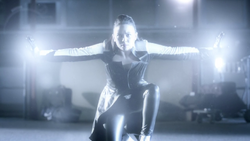 Dr. Light using her powers