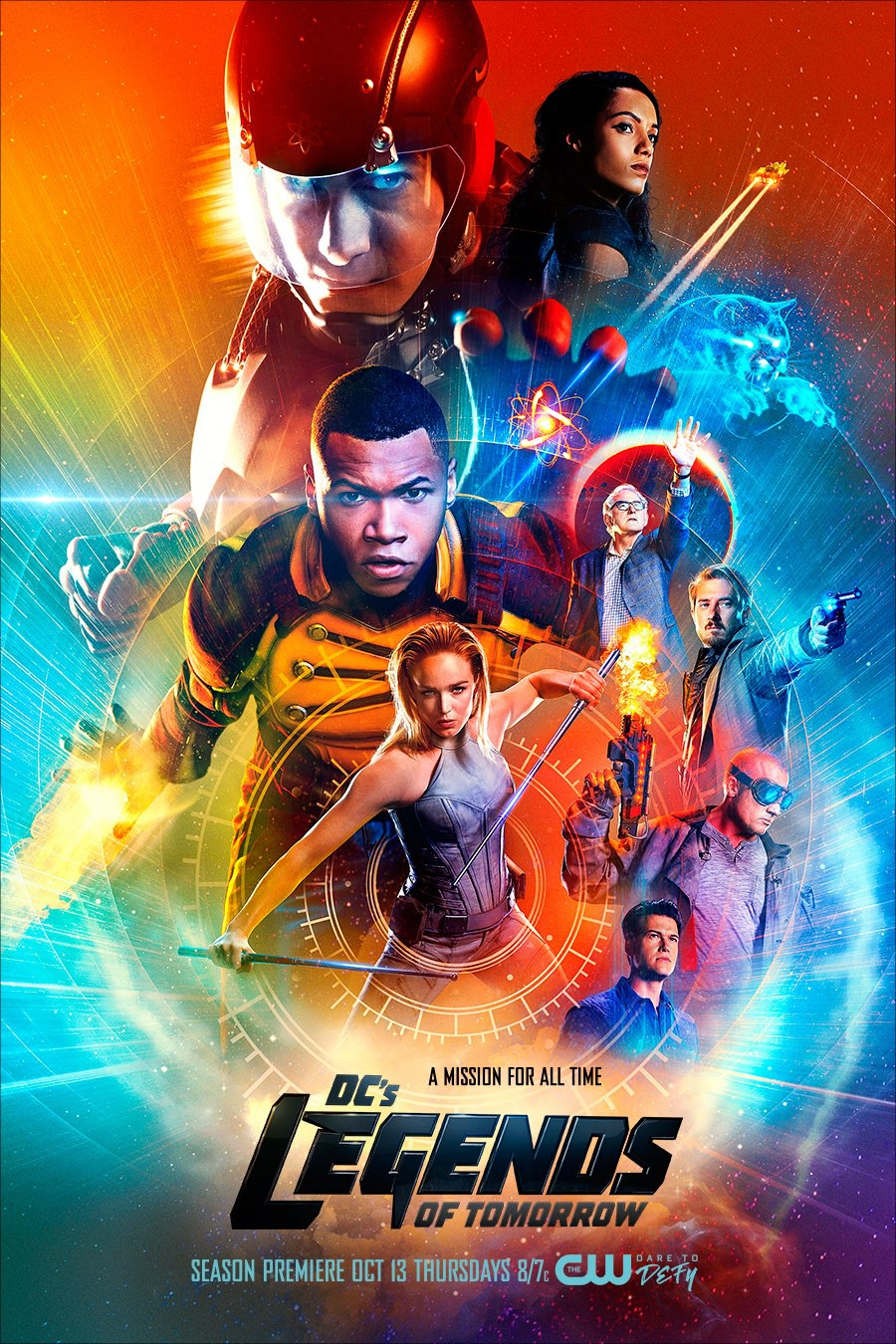 Dc Legends Of Tomorrow Cw Show Season 1 10 Card Character Promo