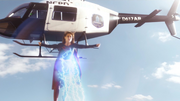 Supergirl and Flash fight on Silver Banshee and Livewire (7)