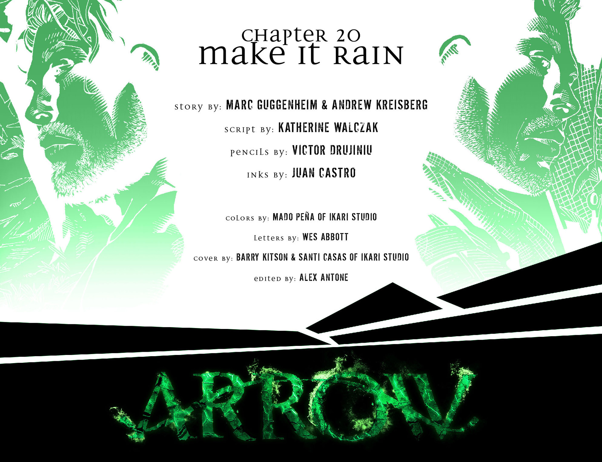 image make it rain title page png arrowverse wiki fandom cover page for file