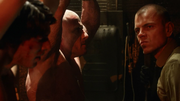 Mikhail Arkadin torturing Ray Palmer and Mick Rory (1)