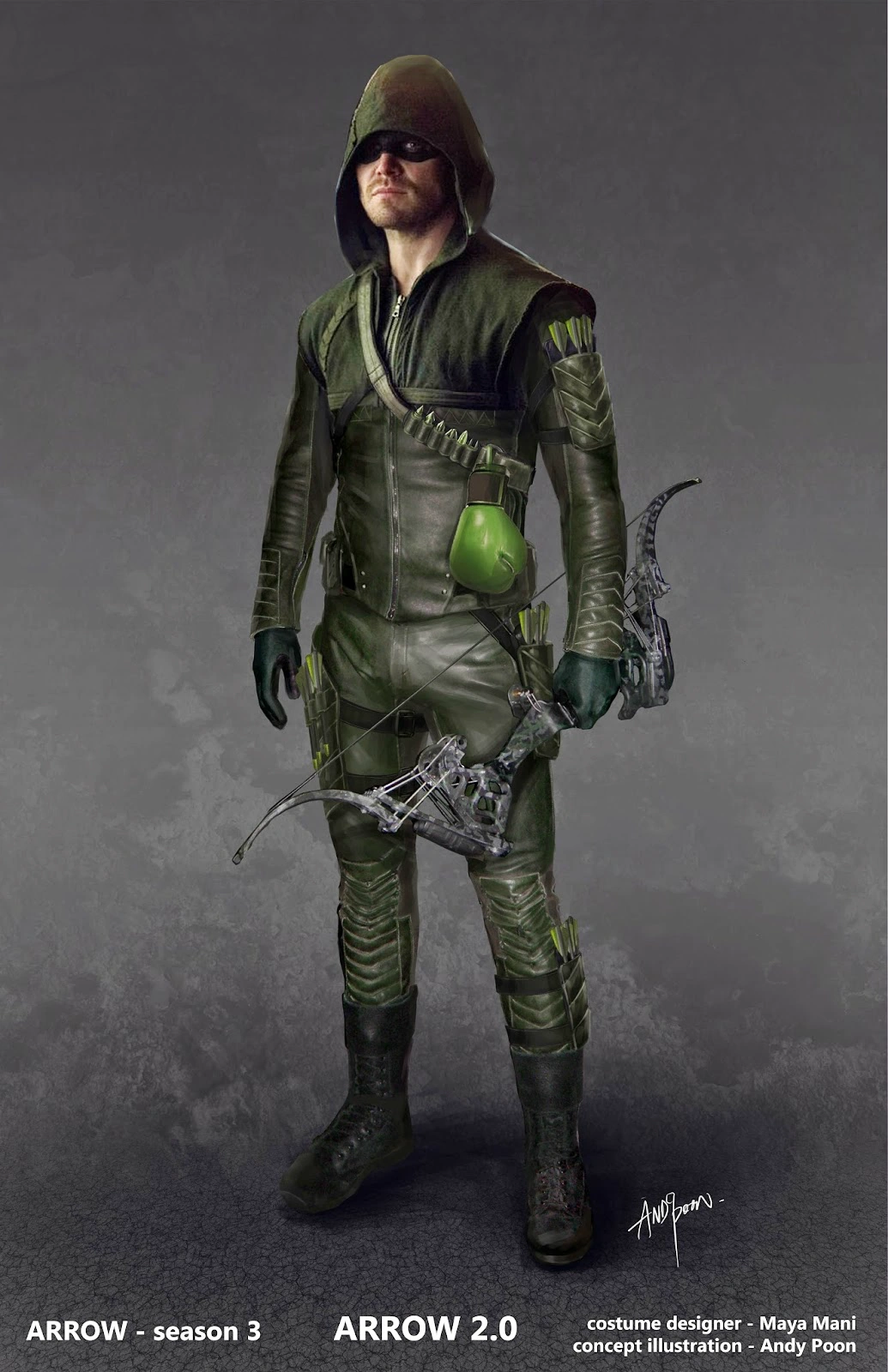 Imagen The Arrow Season 3 concept artwork Boxing glove arrow.png
