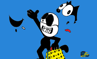 Matt Gondek Felix The Wonderful Cat Matt Gondek Felix The Cat Art Tourist Wiki Fandom