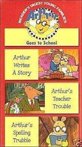 Arthur Goes To School Vhs Arthur Wiki Fandom