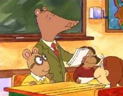 Mr ratburn caillou image