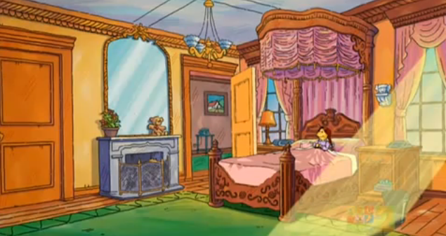 Redesigning a famous cartoon room: Muffy from Arthur - homey homies