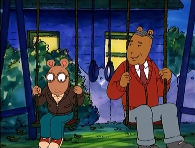 arthur meets mister rogers arthur wiki fandom powered christmas comes but once a year cartoon