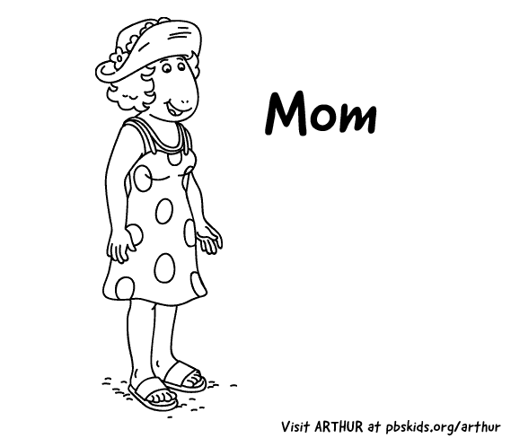 Arthur Coloring Pictures 5