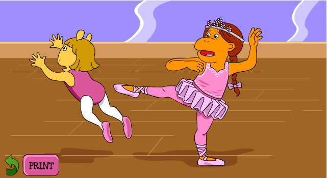 Arthur Birthday Games