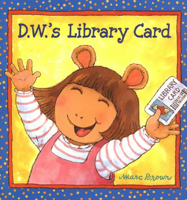 dws library card book