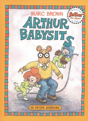 arthur babysits book cover