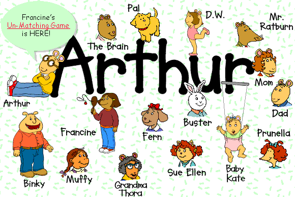 Arthur characters | Arthur the aardvark Wiki | FANDOM powered by Wikia