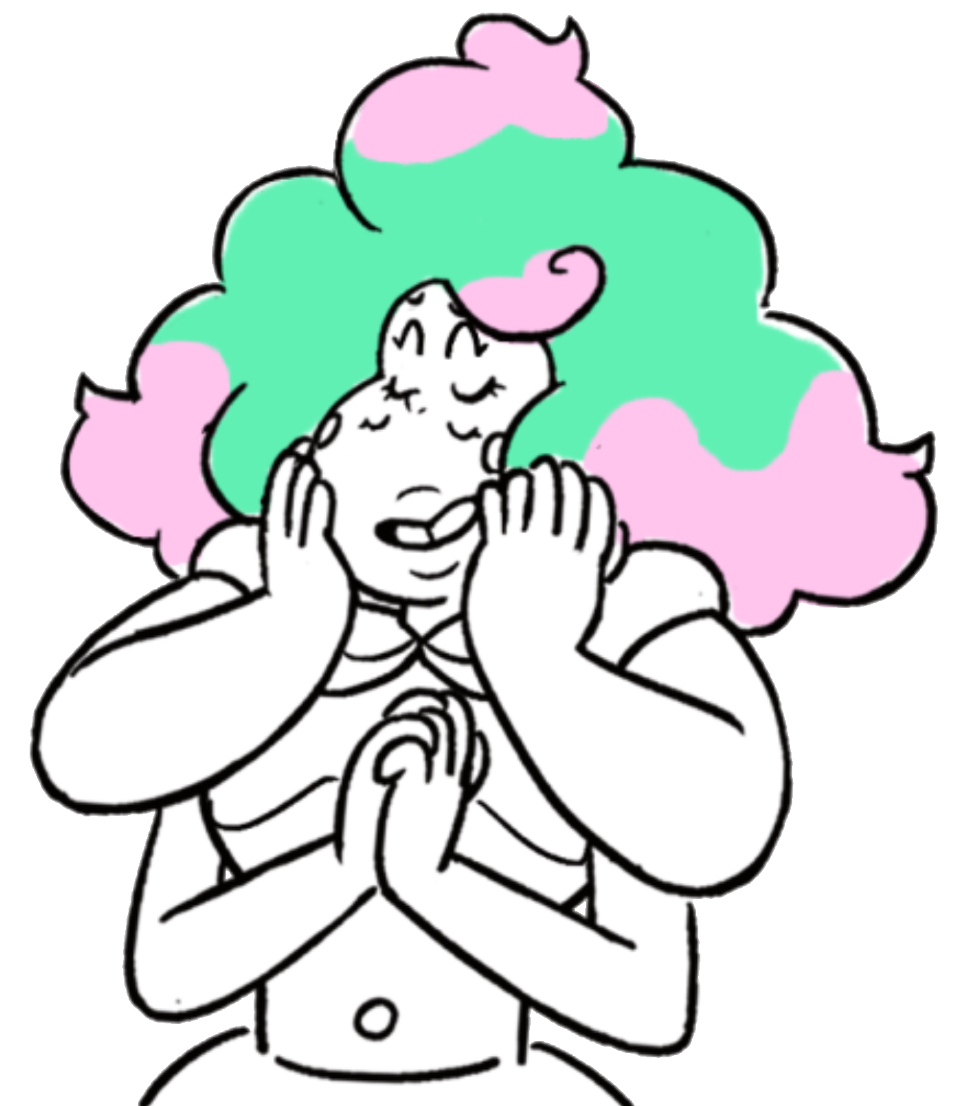 Unnamed Fusions/Rose Quartz and Lemon Jade | KJD Wiki | Fandom