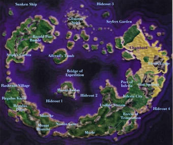 tales of eternia map Inferia Aselia Fandom tales of eternia map