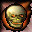 Flaming Skull Icon