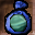 Salvaged Malachite Icon