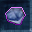 Brightly Glowing Data Crystal Icon