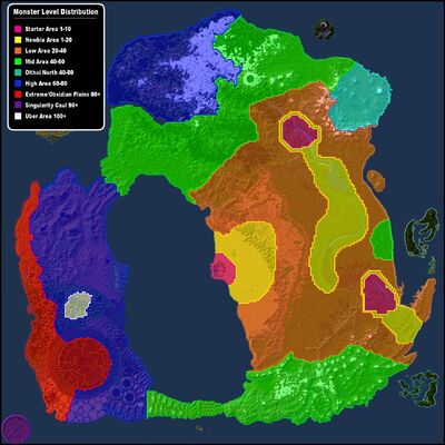 Dereth Spawn Distribution
