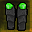 Blackfire Shadow Greaves (Shivering Darkened Mind Set) Icon