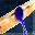Contract Blue Icon