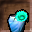 Crystal Vase with a Snowflower Icon
