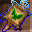 Hafted Falcon Banner with Symbol Icon