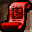 Stamped Al Arqas Scarlet Red Letter Icon