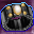 Dark Amber Ring Icon