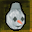Snowman Mask with Fez Icon