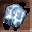 Carved Platinum Heart Icon