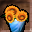 Crystal Vase with Sunflowers (Trio) Icon