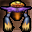 Scarecrow Body with two arms Icon