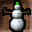 Snowman with Fez Icon