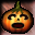 Scared Jack o' Lantern Icon