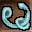 Sturdy Steel Keyring Icon