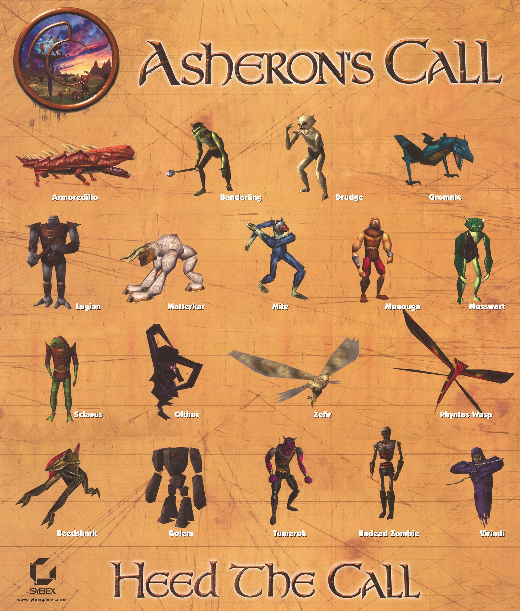 Asheron's Call Sybex Official Strategies and Secrets Original Monster